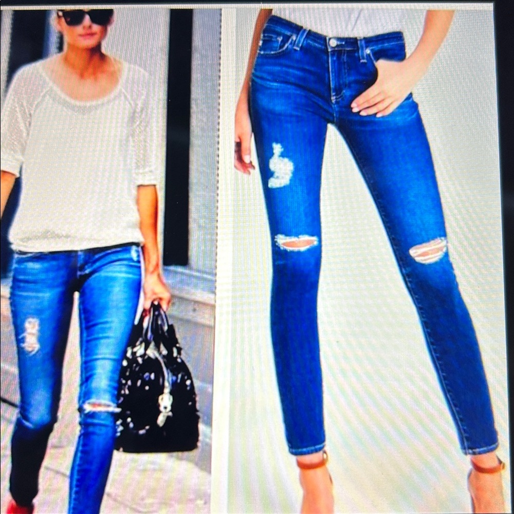 AG Super Skinny The Legging Ankle Jean, 25R - Picture 2 of 16